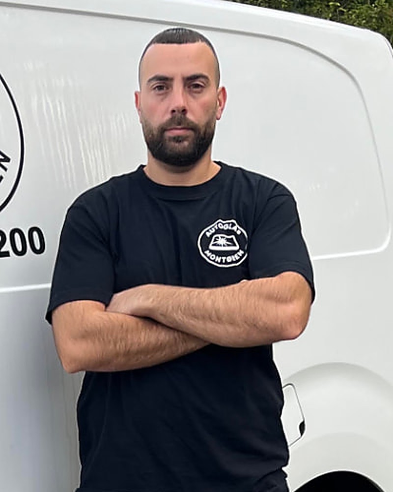 Galip Celik, ejer af Autoglas Montøren